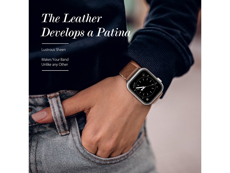 Řemínek pro Apple Watch 38mm / 40mm / 41mm / 42mm - DuxDucis, England Brown