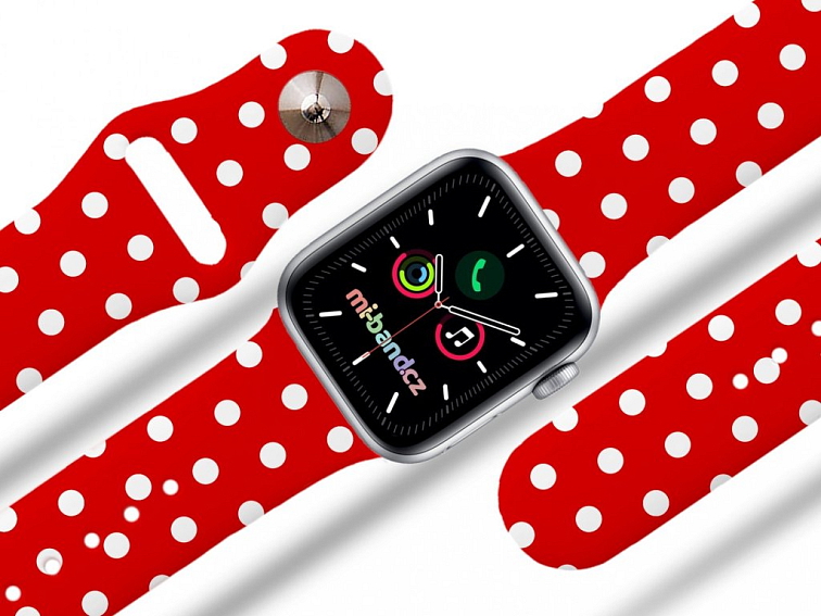 Apple watch řemínek Puntikatý motiv