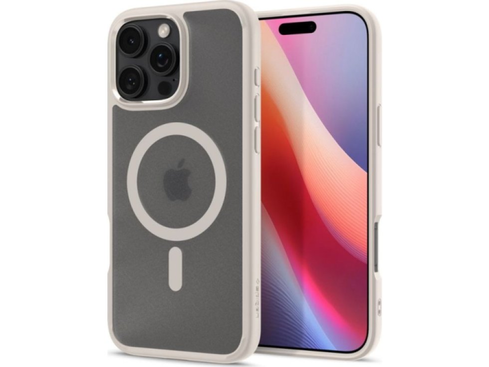 Ochranný kryt na iPhone 16 Pro - Spigen, Ultra Hybrid MagSafe Frost Natural Titanium