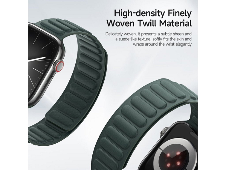 Řemínek na Apple Watch 44mm / 45mm / 46mm / 49mm - DuxDucis, BL Evergreen