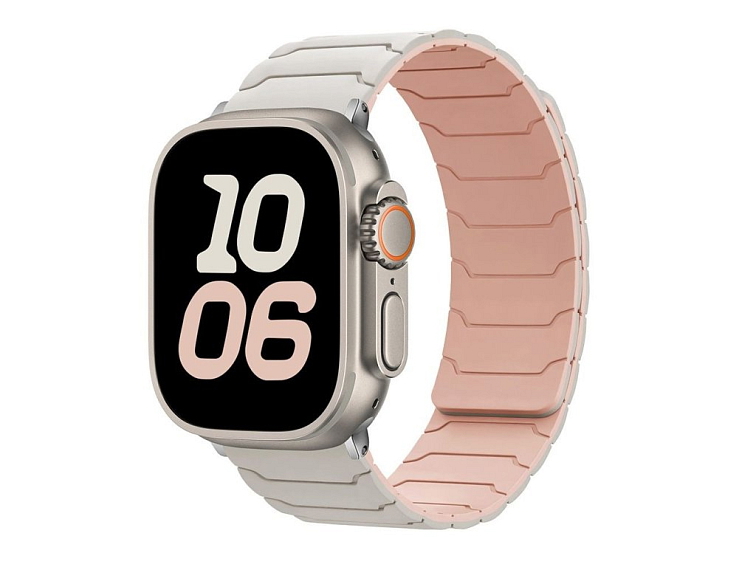 Silikonový magnetický řemínek pro Apple Watch 38/40/41/42(S10)mm