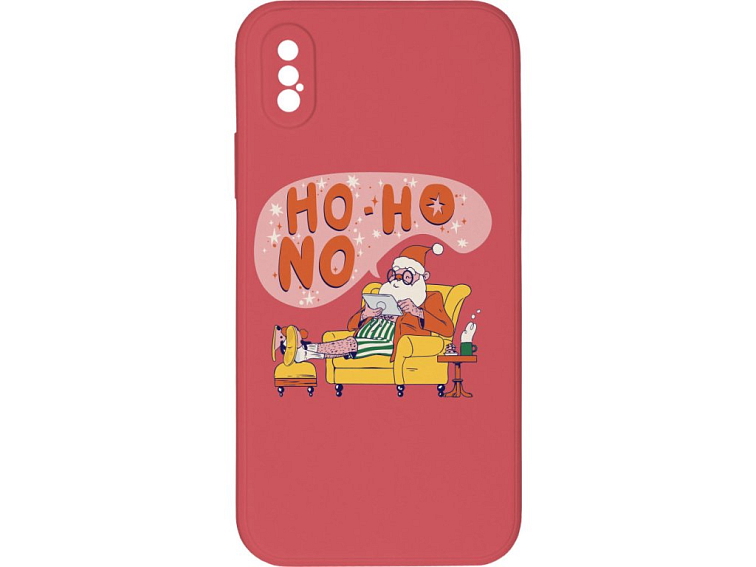 Kryt Ho-ho-ho Santa pro iPhone X/XS