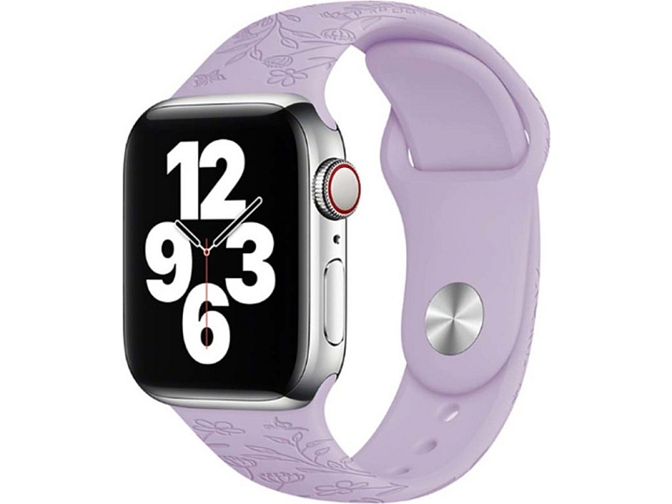 Letní řemínek pro Apple Watch - Fialová louka
