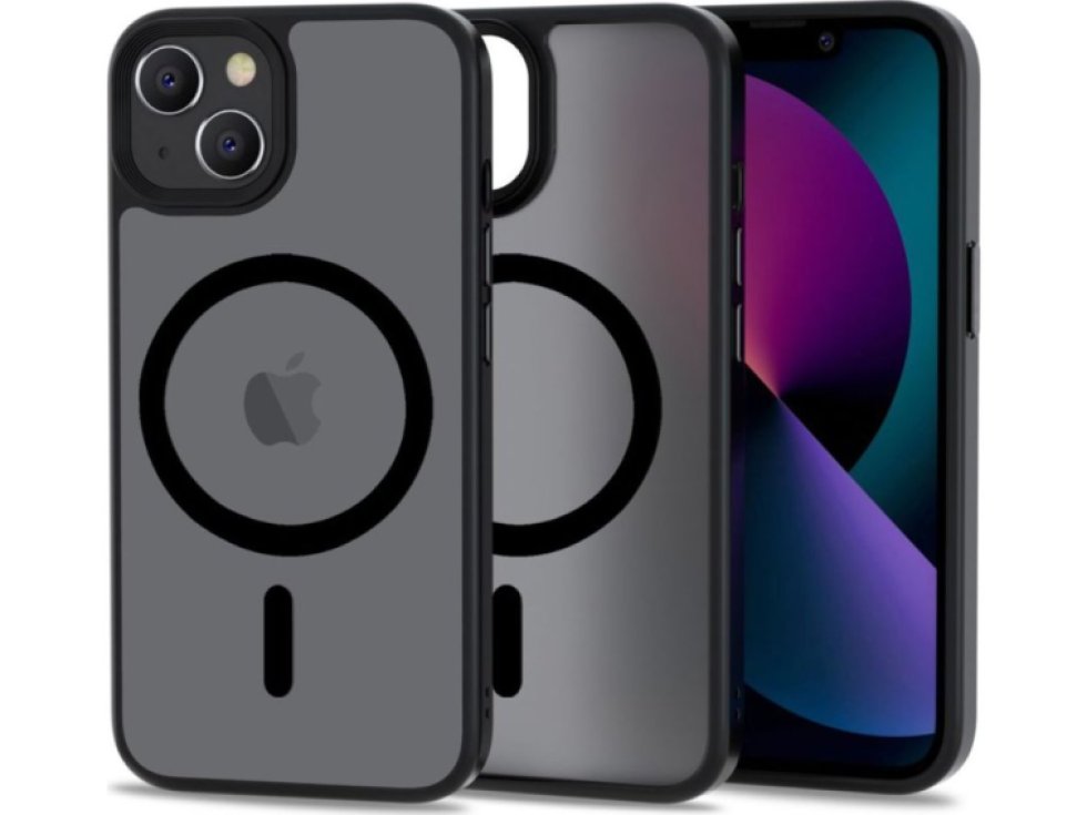 Ochranný kryt pro iPhone 13 - Tech-Protect, Magmat MagSafe Matte Black