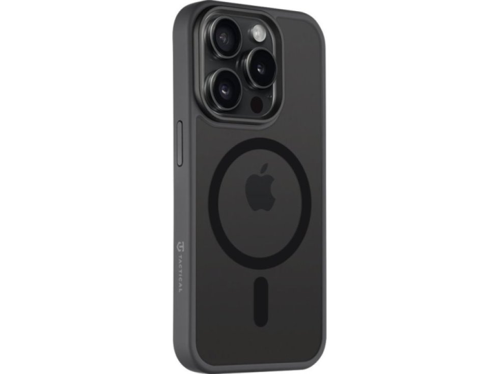 Ochranný kryt pro iPhone 15 Pro - Tactical, MagForce Hyperstealth Asphalt