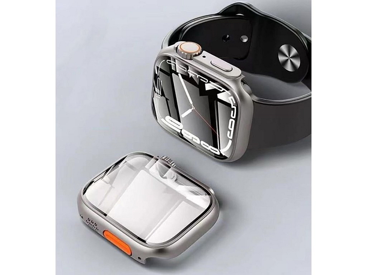 Pouzdro / kryt pro Apple Watch 46mm - Tech-Protect, Defense360 Black/Orange