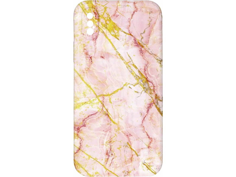 Kryt Růžovo zlatý mramor pro iPhone X/XS