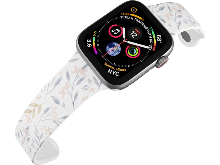 Apple watch řemínek Kytky
