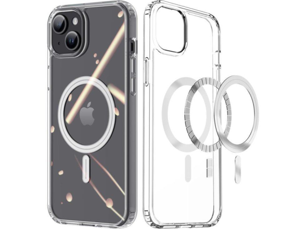 Ochranný kryt na iPhone 15 PLUS - DuxDucis, Clin Case with MagSafe