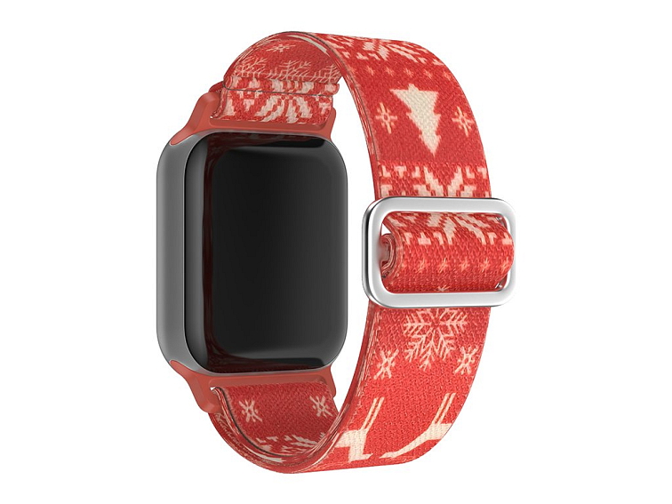 Vánoční řemínek se sponou pro Apple Watch 42/44/45/49mm
