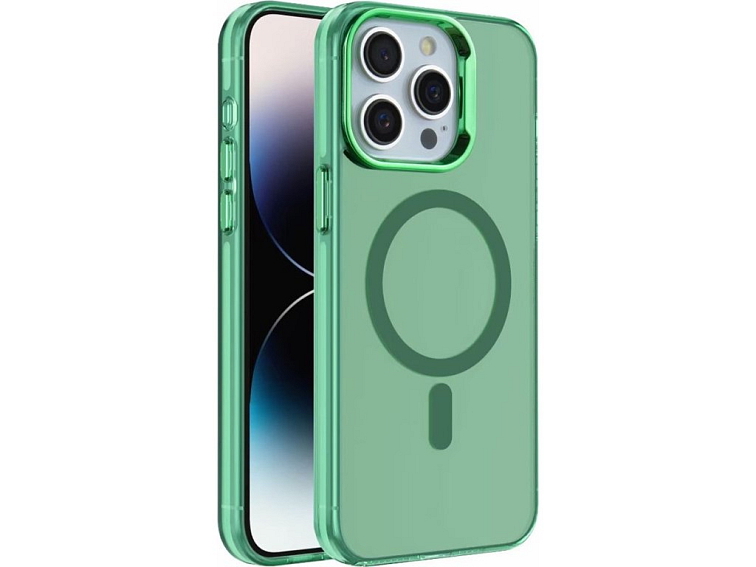 Magsafe zelený kryt pro iPhone 16 PRO