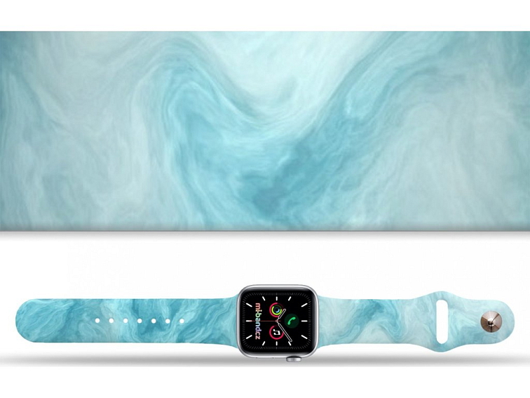 Apple watch řemínek Modrý mramor