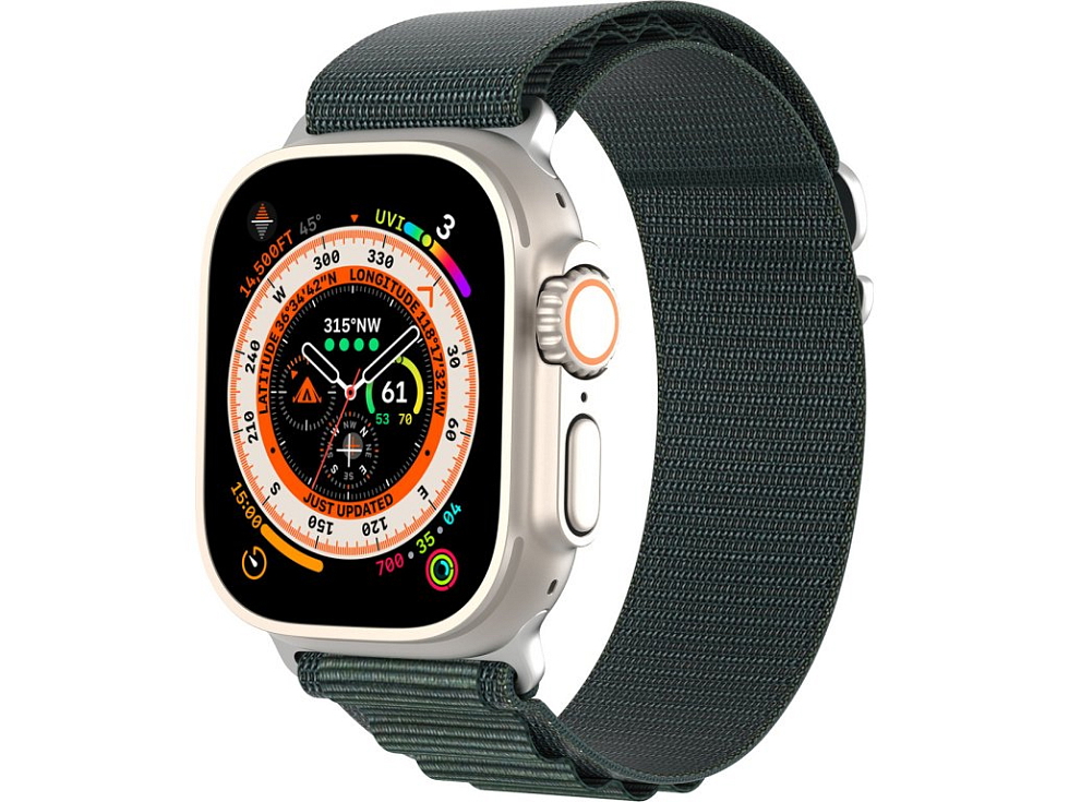 Řemínek pro Apple Watch 44mm / 45mm / 46mm / 49mm - DuxDucis, GS Green