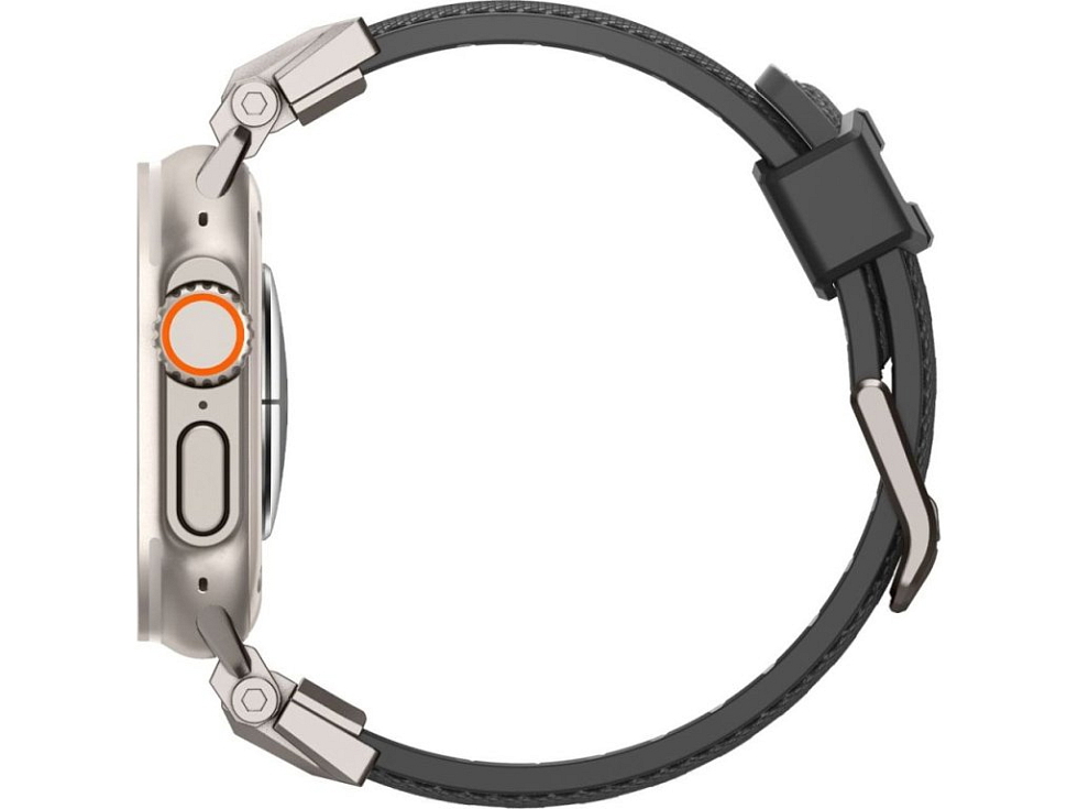 Řemínek pro Apple Watch 44mm / 45mm / 46mm / 49mm - Spigen, Durapro Armor Black
