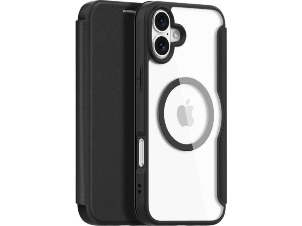 Ochranné pouzdro na iPhone 16 PLUS - DuxDucis, SkinX Pro with MagSafe Black