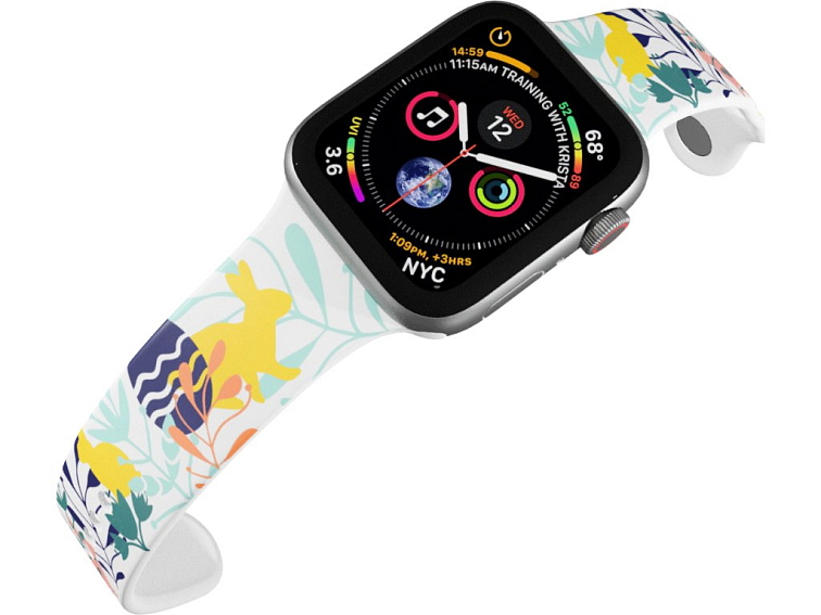 Apple watch řemínek Zajíci v trávě