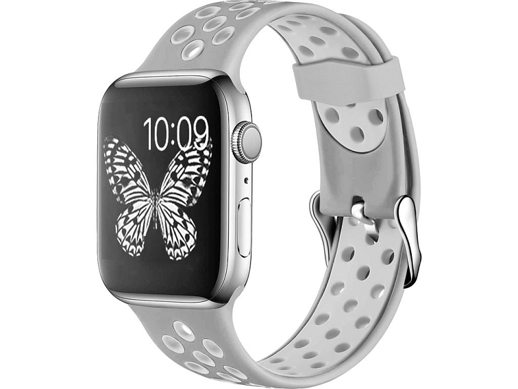 Perforovaný řemínek s přezkou pro Apple Watch 42/44/45/46/49mm