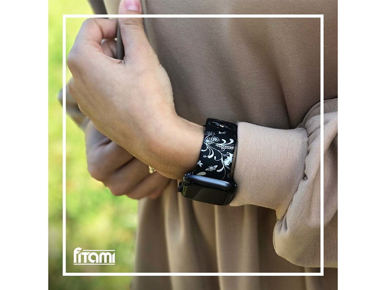 Řemínek s potiskem pro Apple Watch - Kreslený