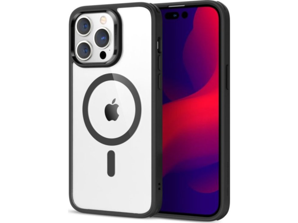 Ochranný kryt pro iPhone 14 Pro - ESR, Classic Hybrid HaloLock Clear/Black