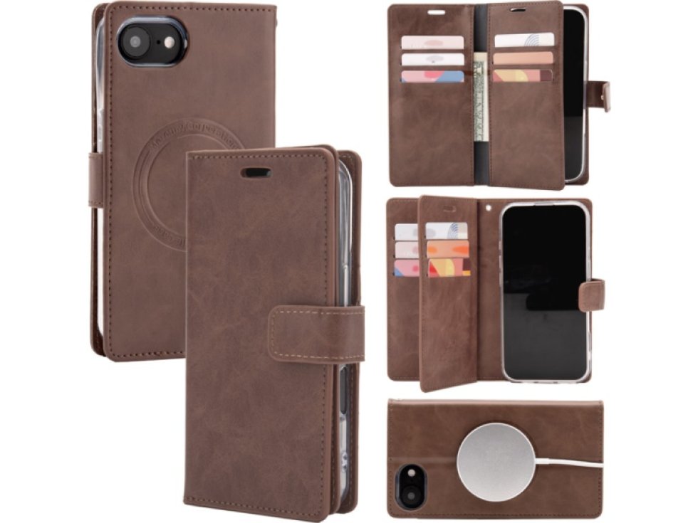 Ochranné pouzdro na iPhone 16e - Mercury, Mansoor MagSafe Brown