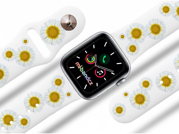 Apple watch řemínek Kopretiny
