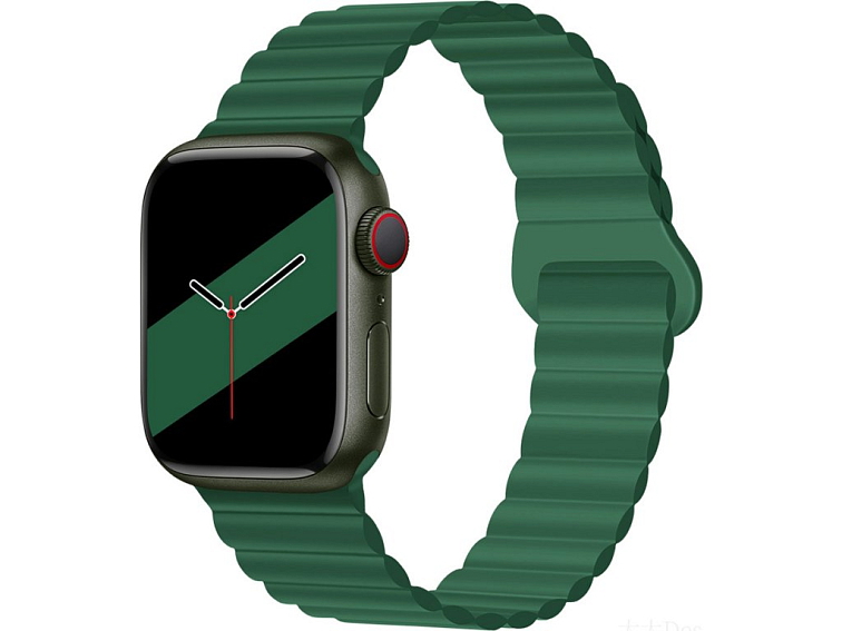 Stylový řemínek s magnetem pro Apple Watch - Khaki