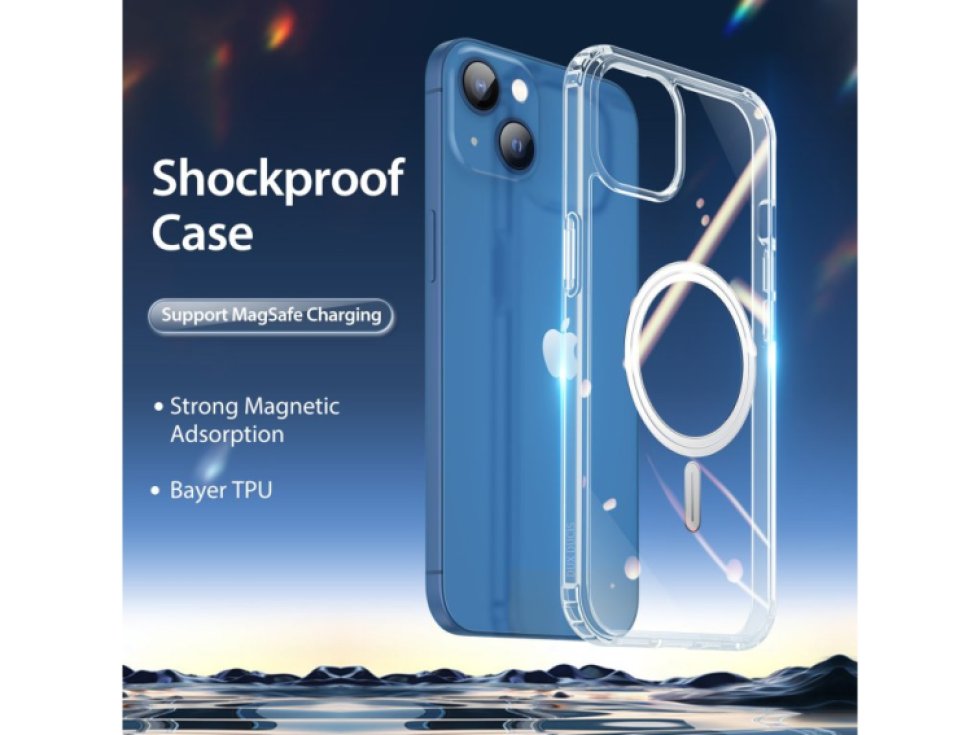 Ochranný kryt pro iPhone 14 PLUS - DuxDucis, Clin Case with MagSafe