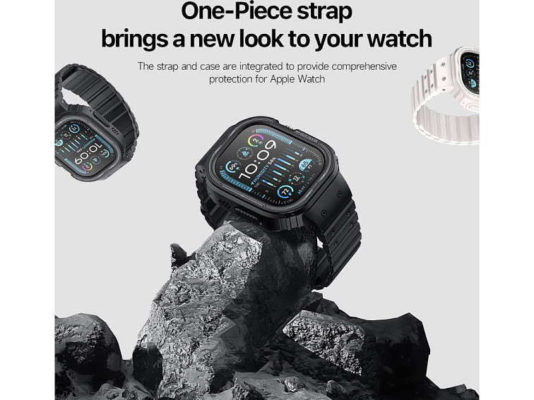 Supcase Unicorn Beetle pro Apple Watch 44mm / 45mm černá
