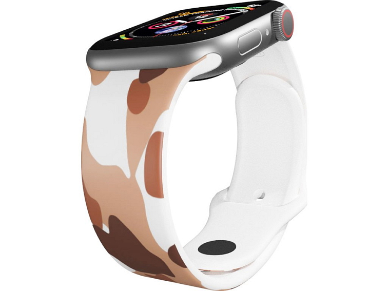Apple watch řemínek Maskáč hnědý