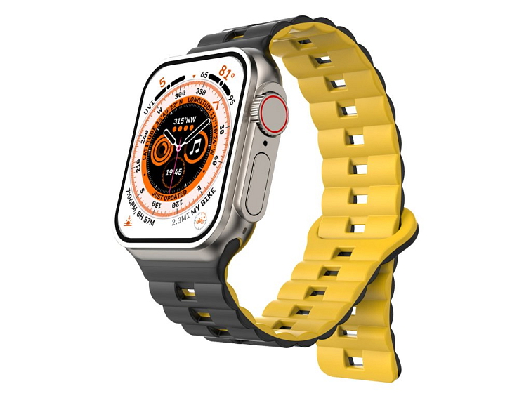 Magnetický silikonový řemínek pro Apple Watch 38/40/41/42(S10)mm