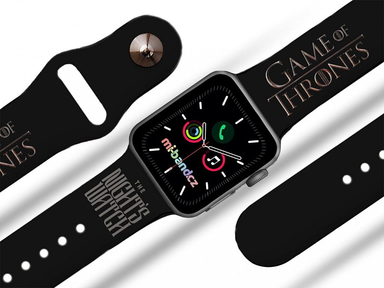 Apple watch řemínek GOT 12 - Noční hlídka 2