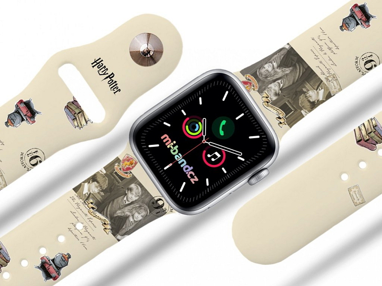 Apple watch řemínek Harry Potter - "Je to zvláštní jet domů. Nebo ne?"