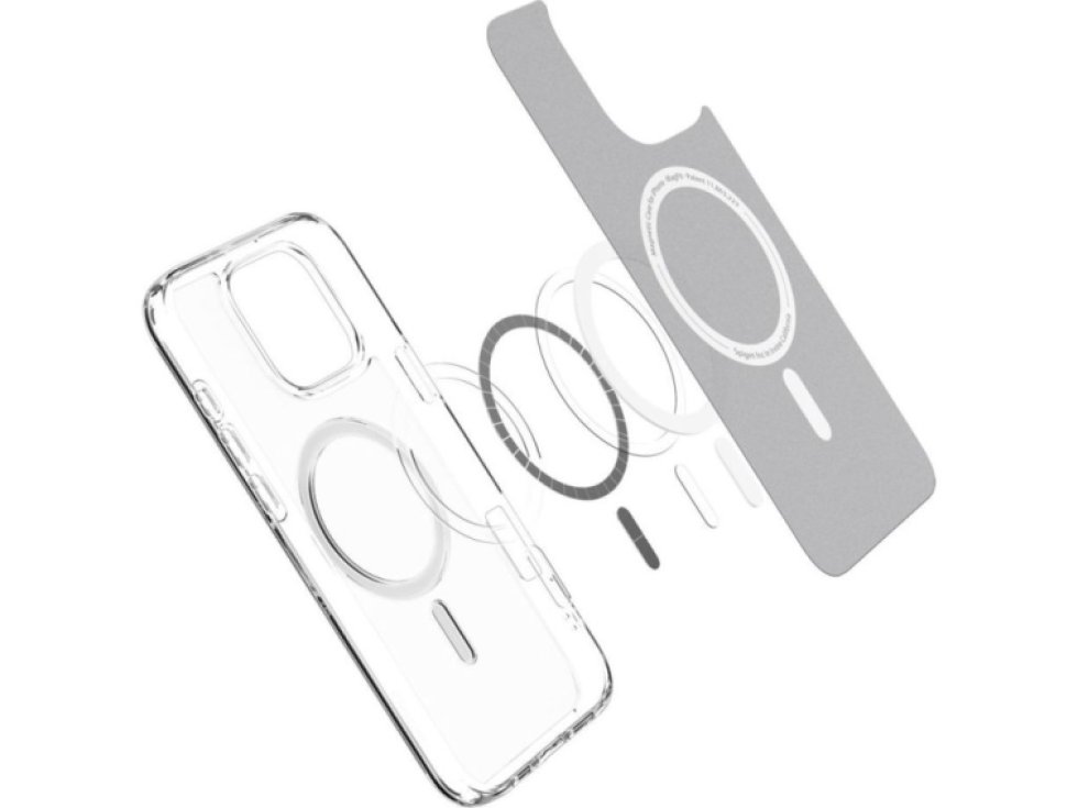 Ochranný kryt na iPhone 16 Pro MAX - Spigen, Ultra Hybrid MagSafe Frost Clear