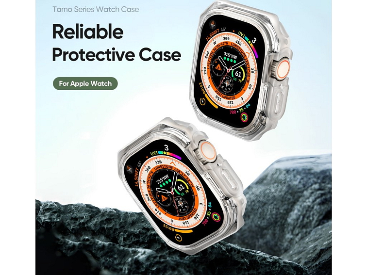 Ochranný kryt na Apple Watch 49mm - DuxDucis, Tamo White