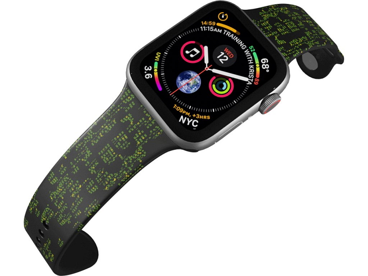 Apple watch řemínek Matrix bitcoin