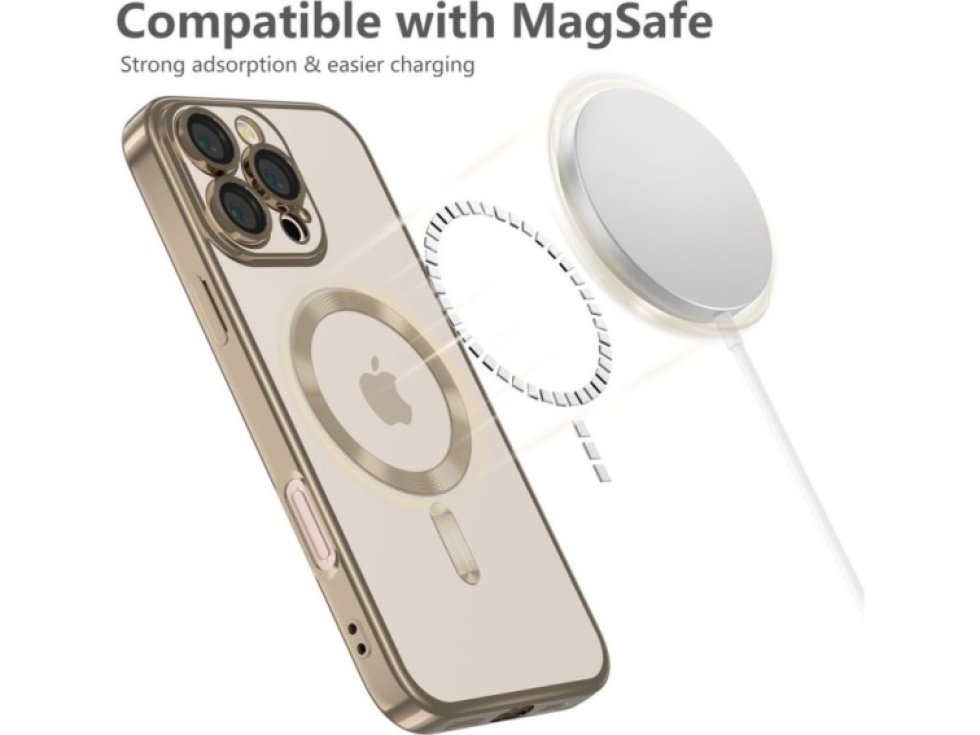 Ochranný kryt na iPhone 16 Pro MAX - Tech-Protect, Magflex MagSafe Shiny Desert