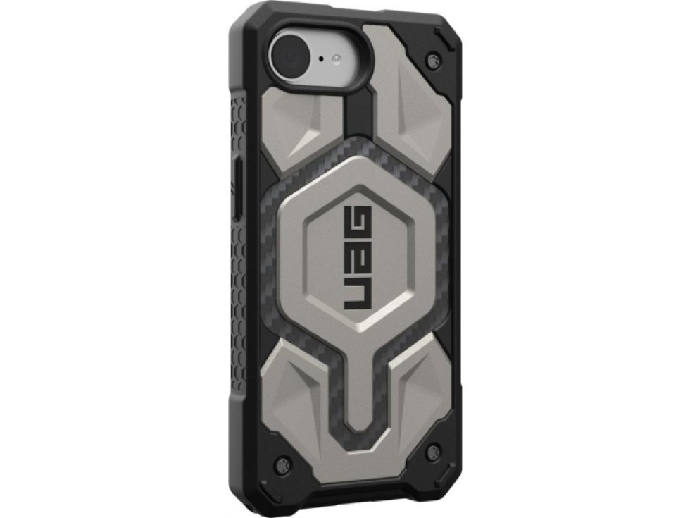 Ochranný kryt na iPhone 16e - UAG, Monarch Pro MagSafe Titanium