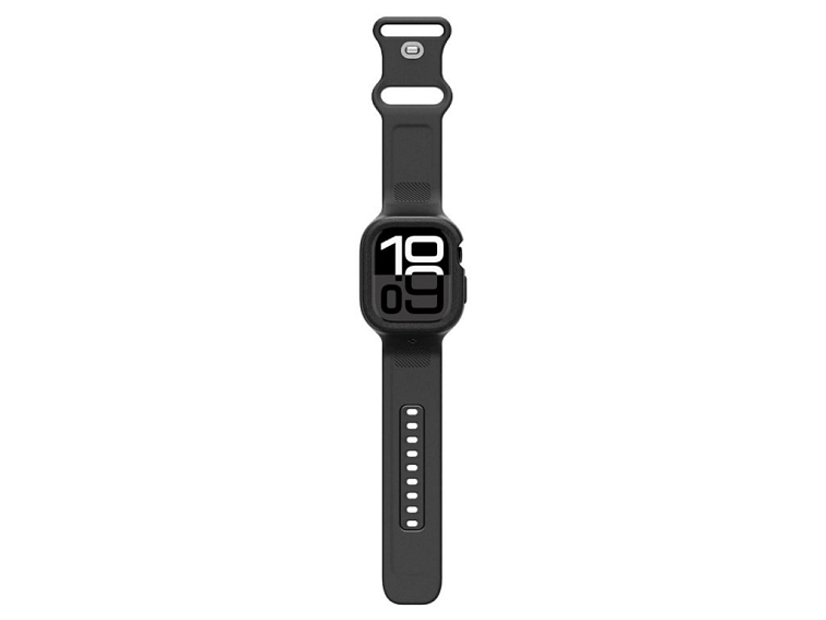 Řemínek s krytem pro Apple Watch 46mm - Spigen, Vault Black
