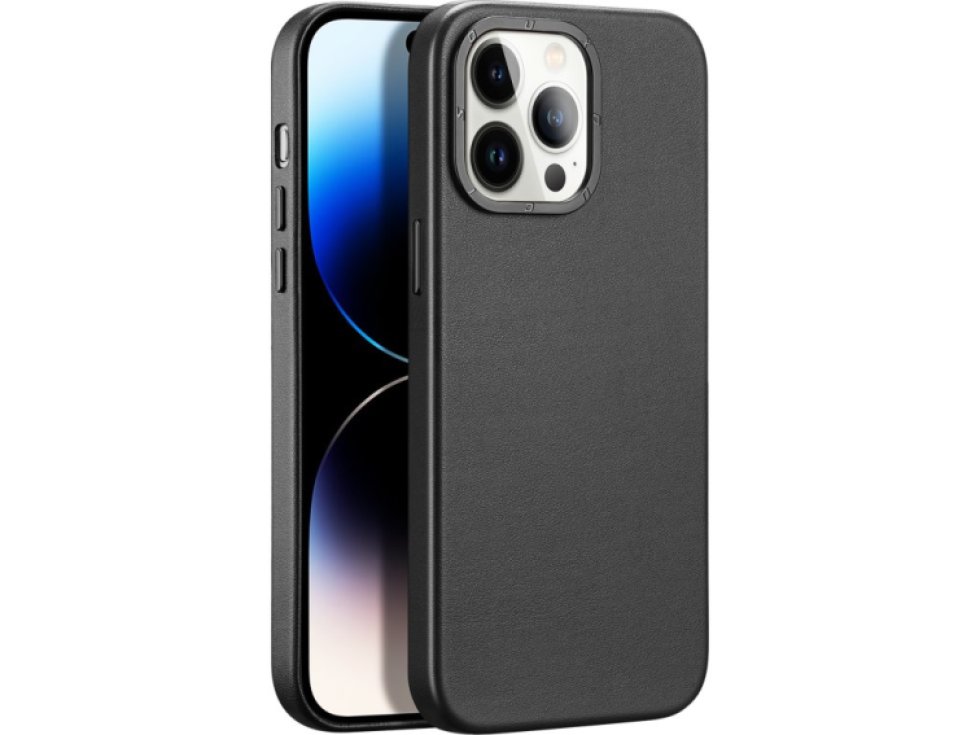 Ochranný kryt na iPhone 14 Pro - DuxDucis, Grit with MagSafe Black