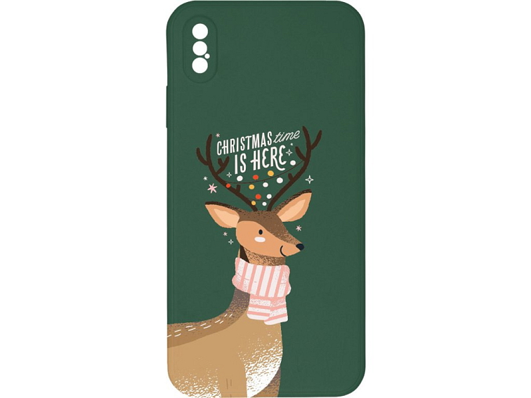 Kryt Vánoční sobice pro iPhone XS Max