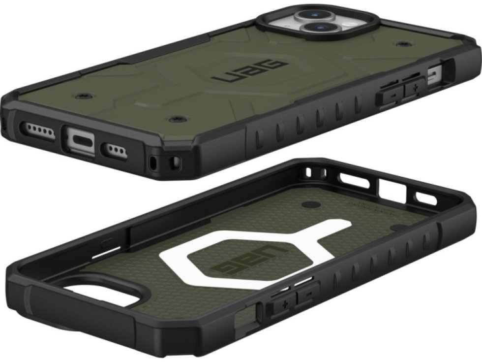 Ochranný kryt na iPhone 15 PLUS - UAG, Pathfinder MagSafe Olive Drap