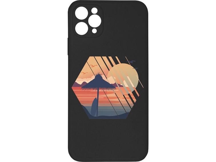 Kryt Západ slunce černý pro iPhone 11 Pro Max