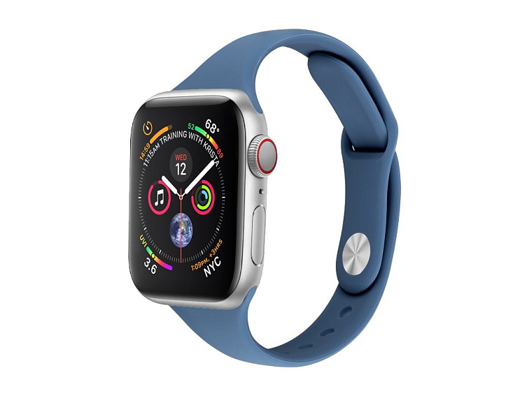 Silikonový tenký řemínek pro Apple Watch 42/44/45/46/49mm