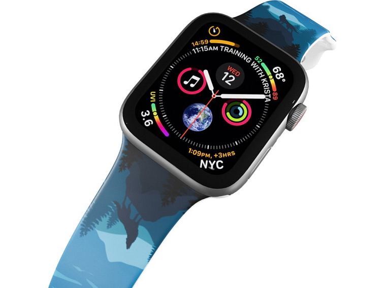 Apple watch řemínek Noc na horách
