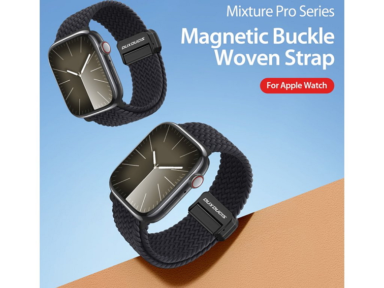 Řemínek na Apple Watch 44mm / 45mm / 46mm / 49mm - DuxDucis, Mixture Pro Midnight