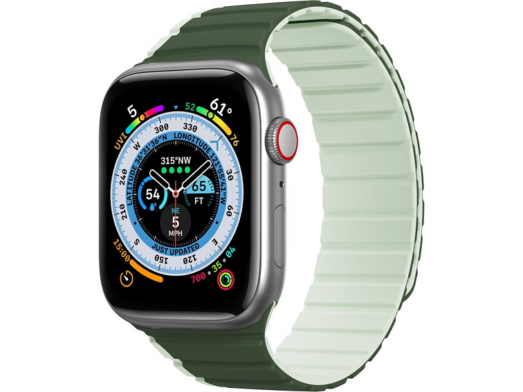 Řemínek na Apple Watch 38mm / 40mm / 41mm / 42mm - DuxDucis, LD Green