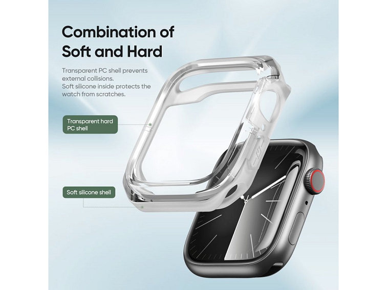 Ochranný kryt na Apple Watch 46mm - DuxDucis, Tamo White