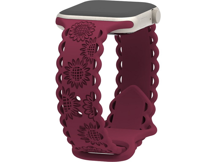 Perforované slunečnice řemínek pro Apple Watch 38/40/41/42(S10)mm