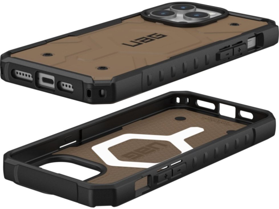 Ochranný kryt na iPhone 15 Pro MAX - UAG, Pathfinder MagSafe Dark Earth