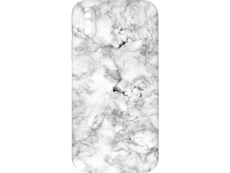 Kryt Šedý mramor pro iPhone X/XS